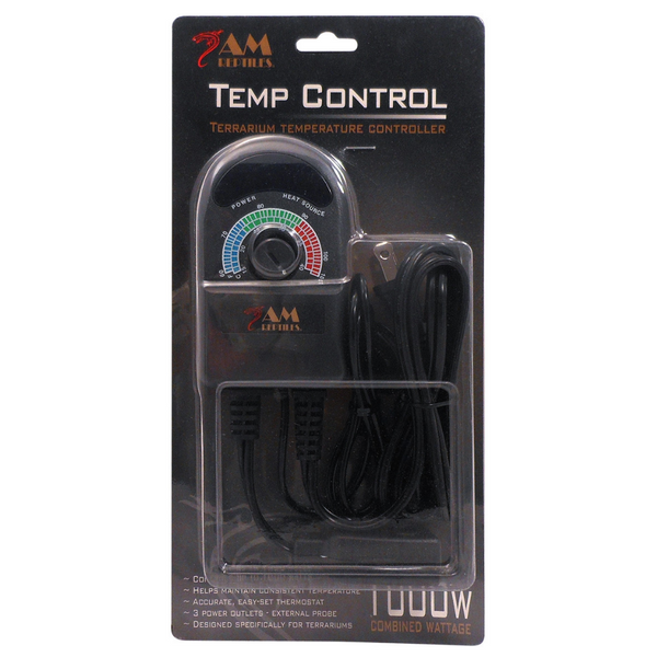 AM Reptiles Thermostat 3 Outlet 1000w