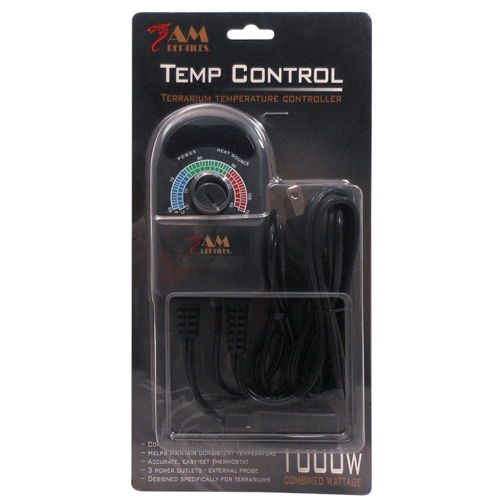 AM Reptiles Thermostat - 3 Outlet - 1000w – Flexwatt